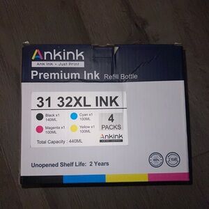 BRAND NEW UNOPENED Ankink Premium Ink Refill Bottles